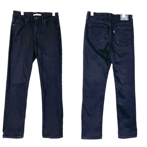 Levi’s Jeans Classic Mid Rise Skinny Ankle Black Stretch Women’s Size 6S Short - Picture 7 of 7